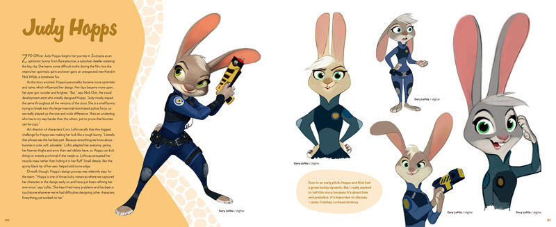 [画集]疯狂动物城(Zootopia) 设定画集