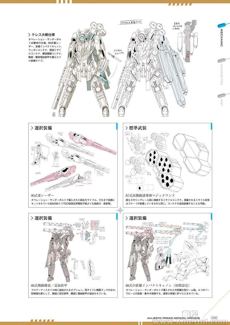 [画集]银河机攻队MAJESTIC PRINCE 资料设定集