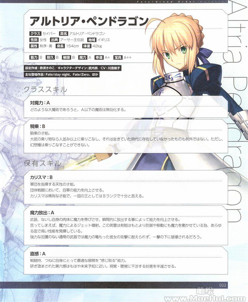 [画集][TYPE-MOON]Fate/Grand Order Material I