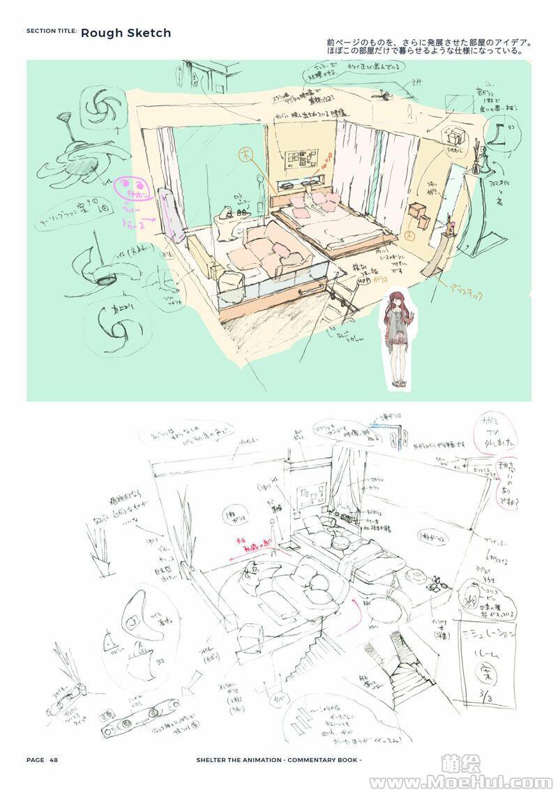 [画集][河野恵美]SHELTER/避难所 THE ANIMATION COMMENTARY BOOK