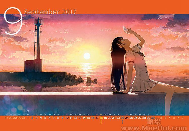 [画集][5年目の放課後(カントク)]Kantoku Calendar 2017