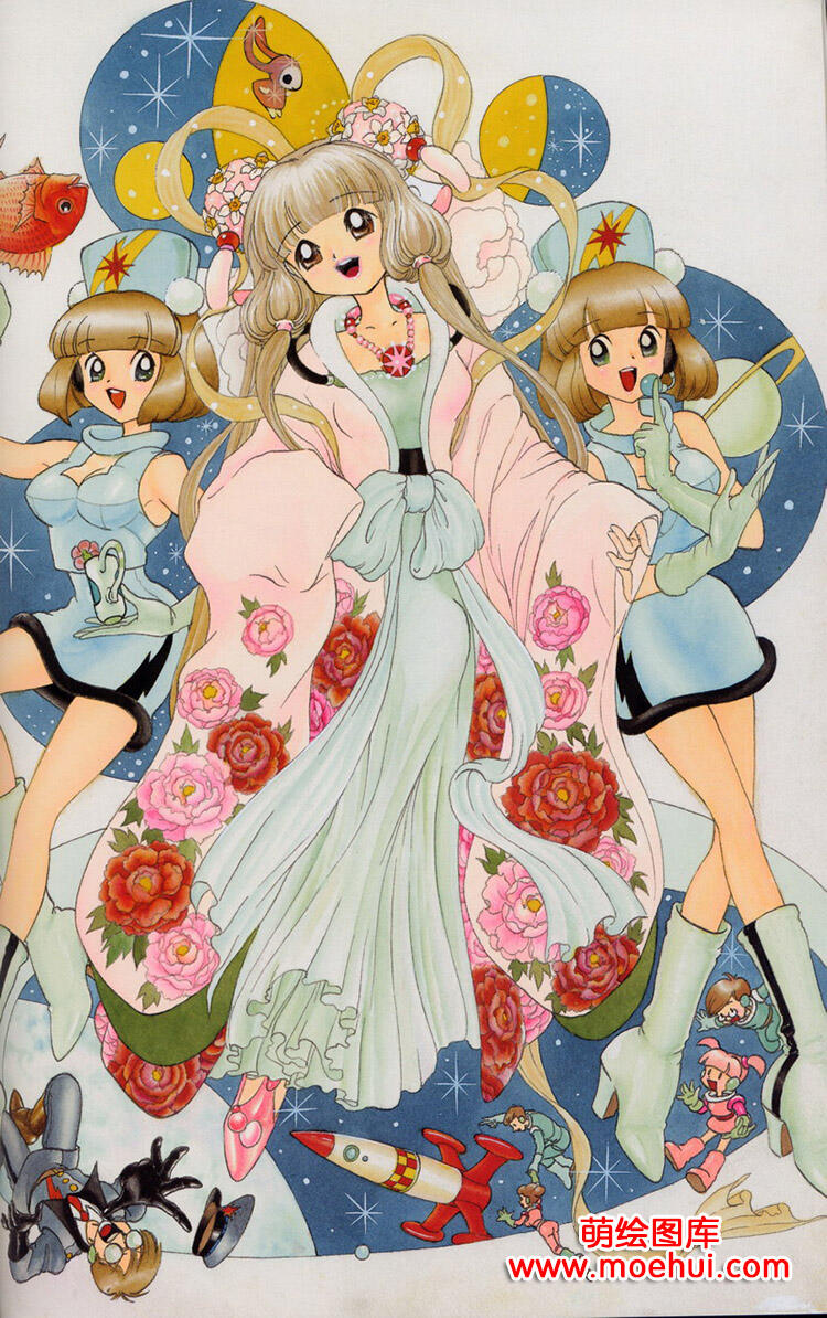 [画集][CLAMP]ちょびっツのツの字 人型电脑天使心 Chobits Fan Book