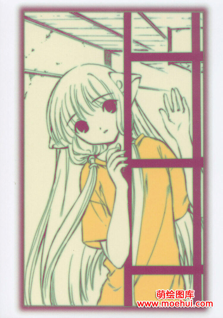 [画集]人型电脑天使心 chobits postcard book