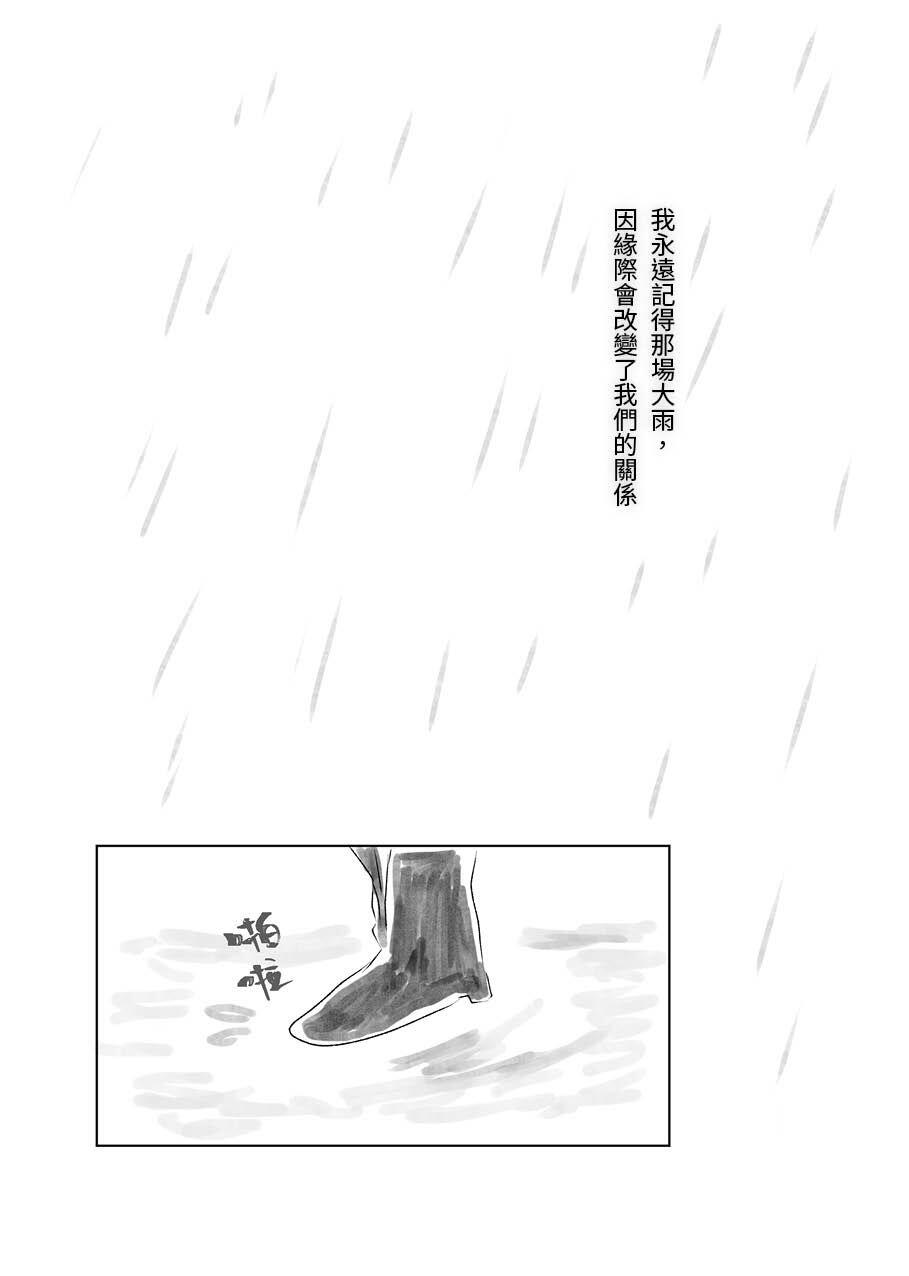 雨上がりの虹