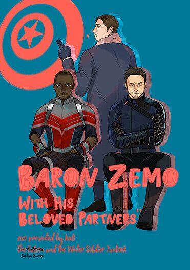 《Baron Zemo with his beloved partners》