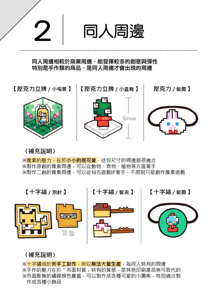 像素商品化－製作同人周邊入門