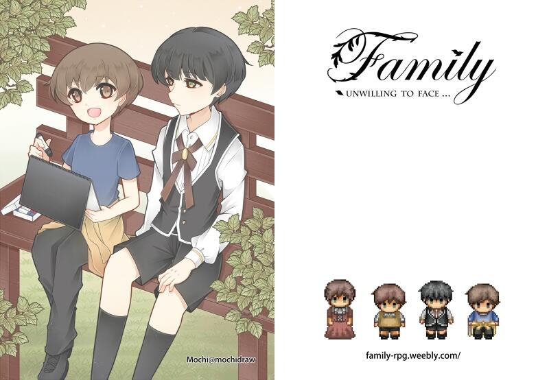 CWT50 新刊《Family》◆​ 自製遊戲原創本