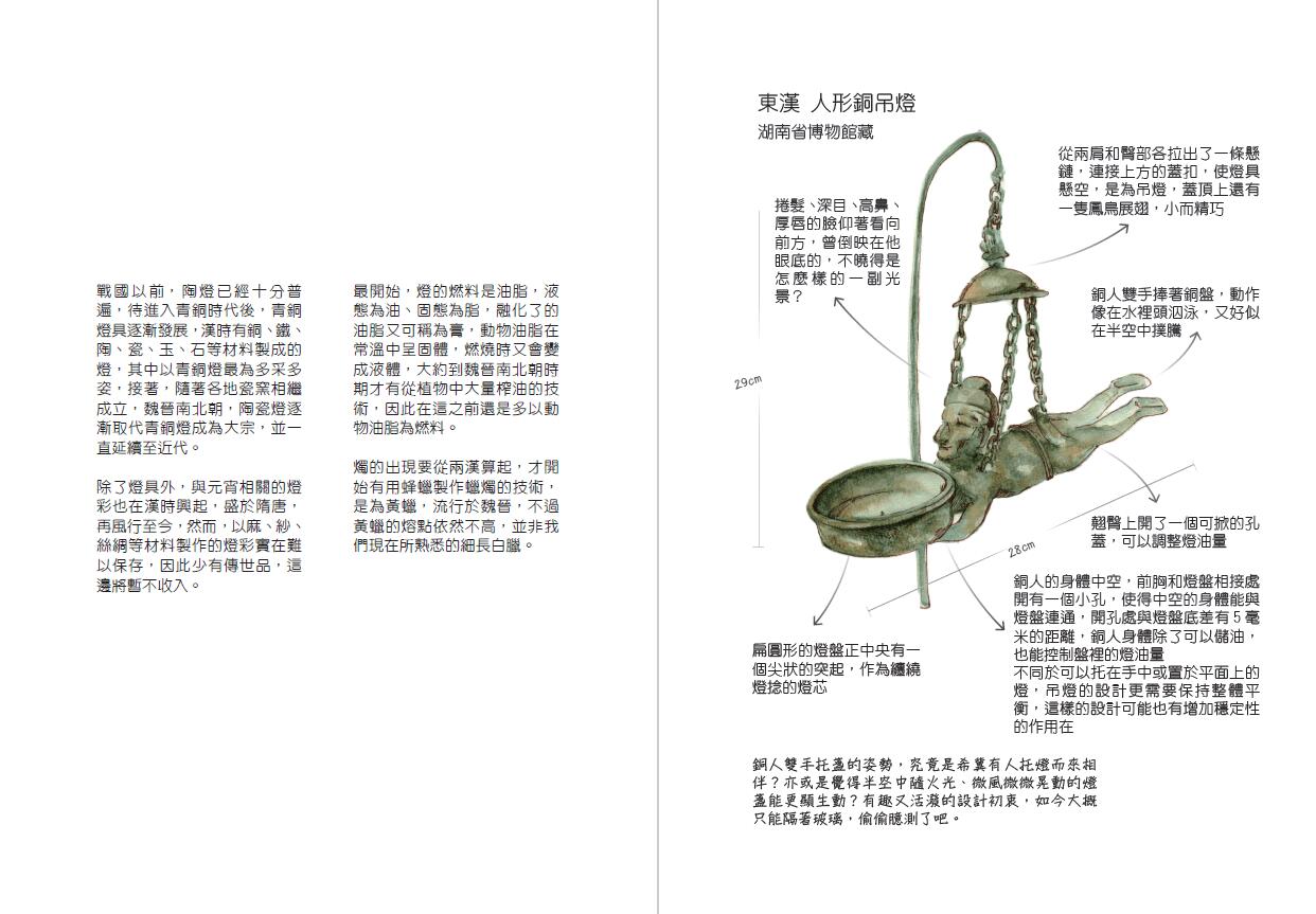 《燈札》貳——漢至宋代古燈插畫資料同人本