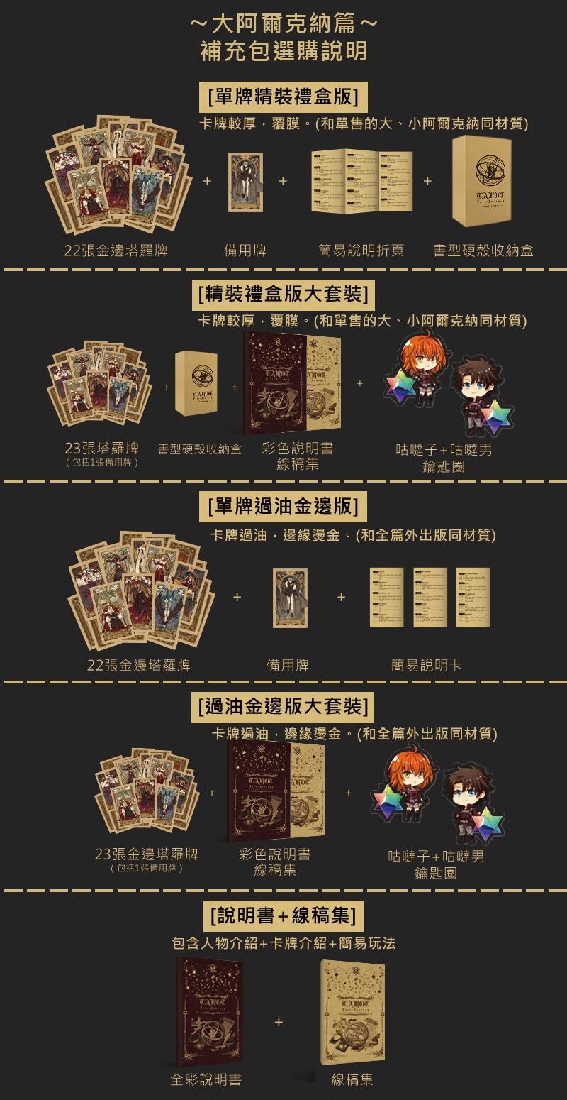 設定集&塔羅牌：大阿爾克納篇補充包〈Fate/Journey〉