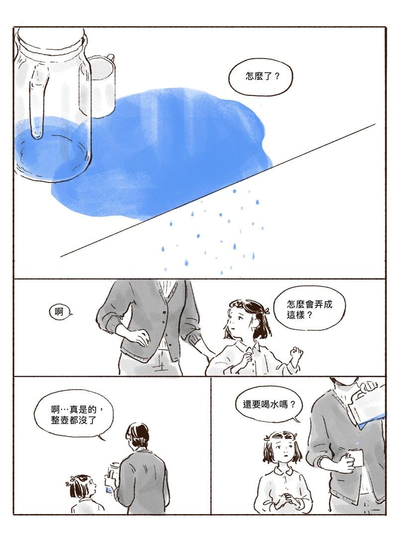 倒水