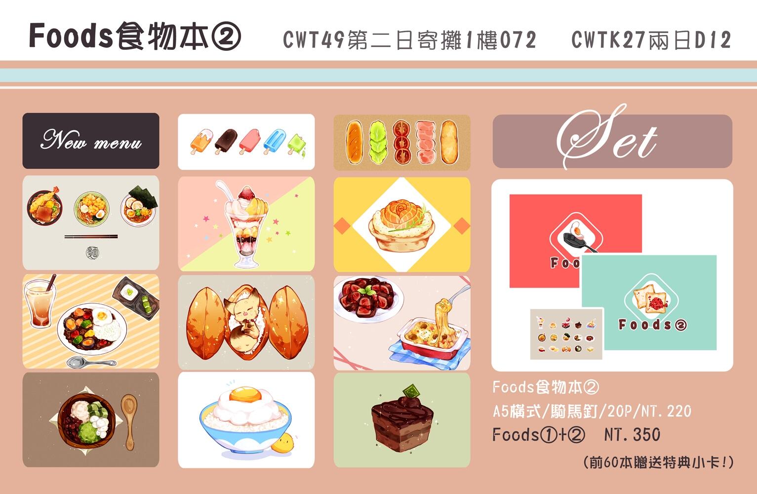 【食物插畫】Foods2