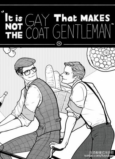 It’s not the gay coat that makes the gentleman