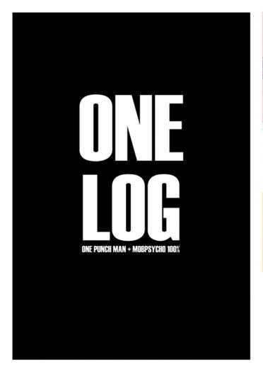 一拳 靈能《ONE LOG》二次創作全彩塗鴉本