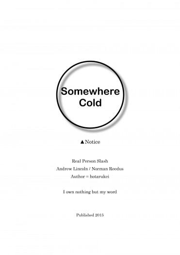 陰屍路演員RPS，配對Andrew/Norman小說本《Somewhere Cold》