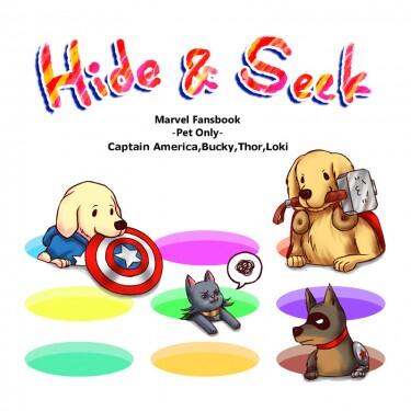 Hide and seek ( 神兄弟 x 隊長冬兵-寵物突發本)