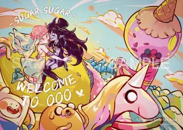 【AT】全彩插畫本_SUGAR SUGAR