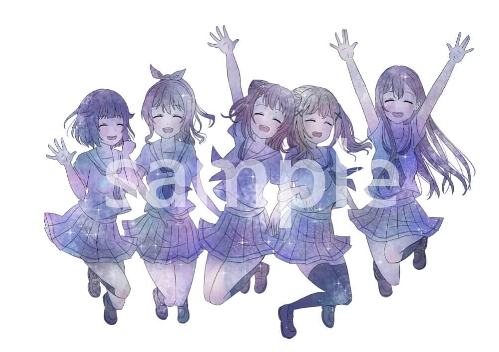 【Starry 】BanG Dream!二創彩本