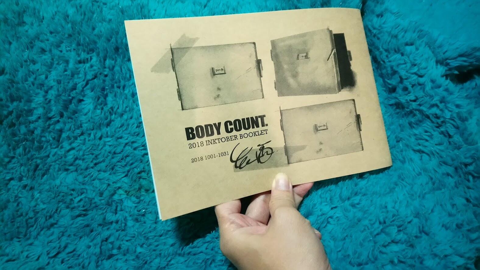 BODY COUNT. 2018 inktober booklet