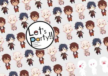 刀劍亂舞伊達組中心四格本《Let’s party!!》