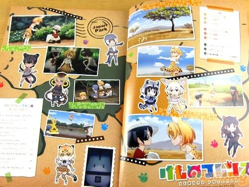 动物好友附赠BD官方指南书/けものフレンズBD付きガイドブック第１卷 Japari Park场所以及监督访谈