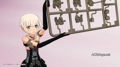 买胶送光盘，Frame Arms Girl 动画首卷光盘初动 7614 张