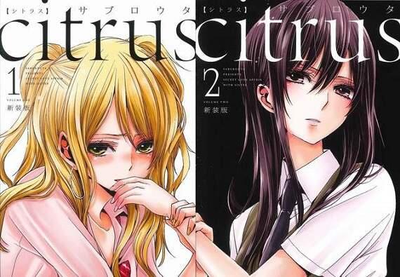 TV动画《citrus》明年1月开播　坠入令人脸红心跳的百合禁断之恋