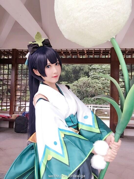 【软妹萌娘】超萌coser－矮乐多Aliga（梨嘉）颜艺大师