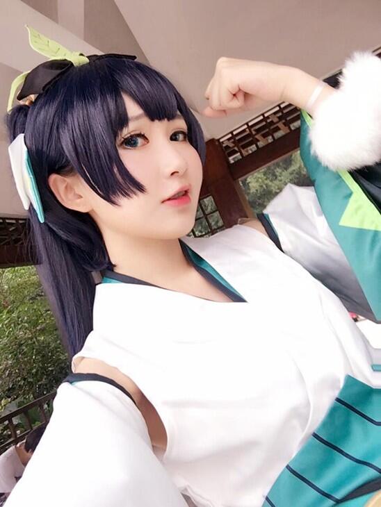 【软妹萌娘】超萌coser－矮乐多Aliga（梨嘉）颜艺大师