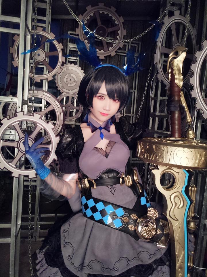 【软妹萌娘】超萌coser－矮乐多Aliga（梨嘉）颜艺大师