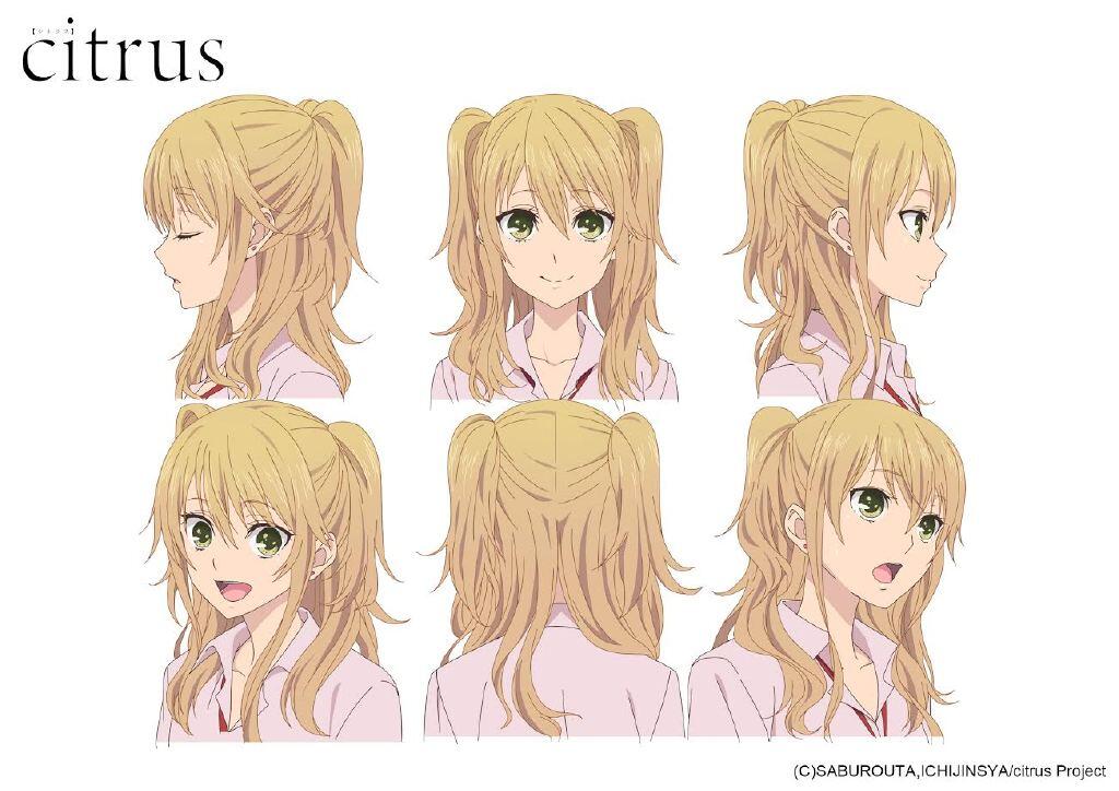 《citrus~柑橘味香气》TV动画2018年1月份开播 角色设定公开