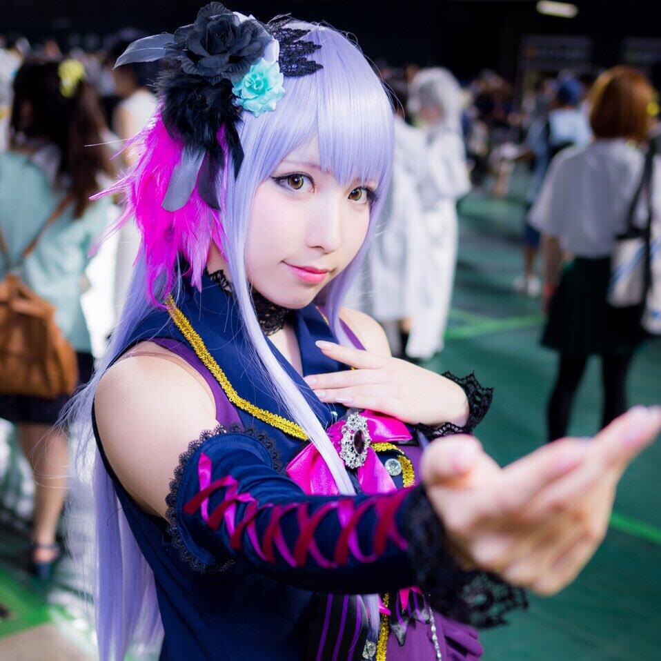 【软妹萌娘】萌妹Coser「紗愛(すずな)」还原蛇喰梦子颜艺笑容