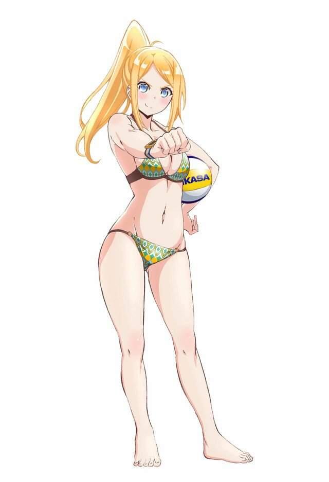 芳文社新番《遥的接球》女高中生挑战沙滩排球，反正就是看球。。