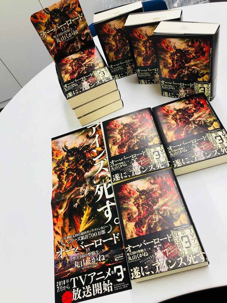 《Overlord》小说第13卷出炉 重达500克堪称小词典