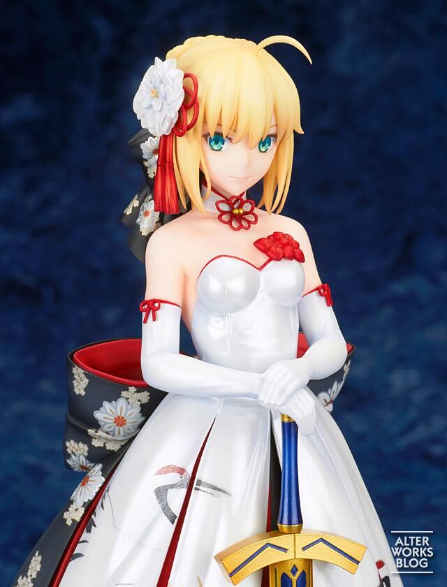 【手办】华丽和服美艳无双《Fate》新款Saber 和服礼服Ver.手办开定