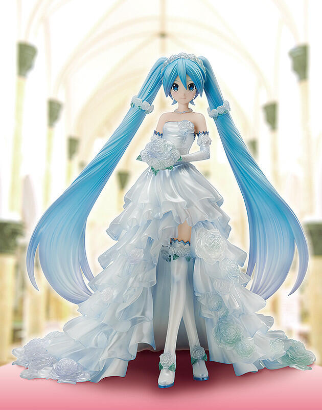 【手办】在生日这天结婚吧！初音未来结婚礼服Ver.婚纱手办开定