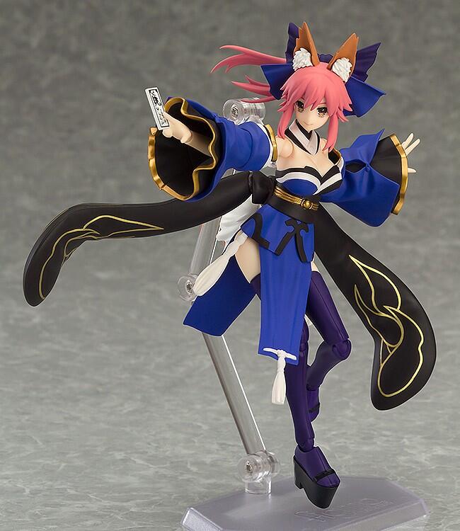 【手办】《Fate/EXTRA》figma Caster玉藻前 萌狐狸 可动手办