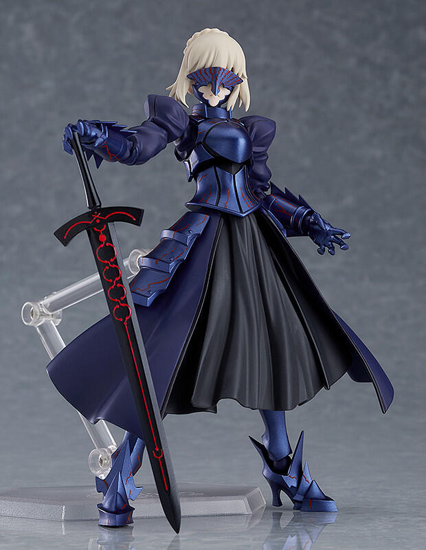 【手办】《Fate/stay night [Heaven’s Feel]》figma 黑Saber alter 2.0 可动手办预定中