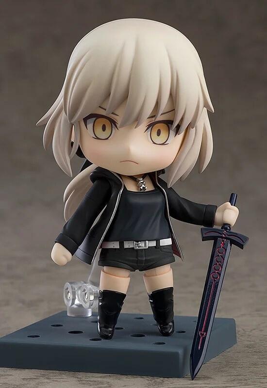 【手办】GSC《Fate/Grand Order》Saber Alter 黑呆 新宿ver粘土人开定