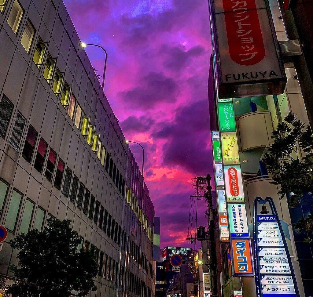 魔界降临！日本多地区出现紫色天空，晴空塔最终防御形态启动！