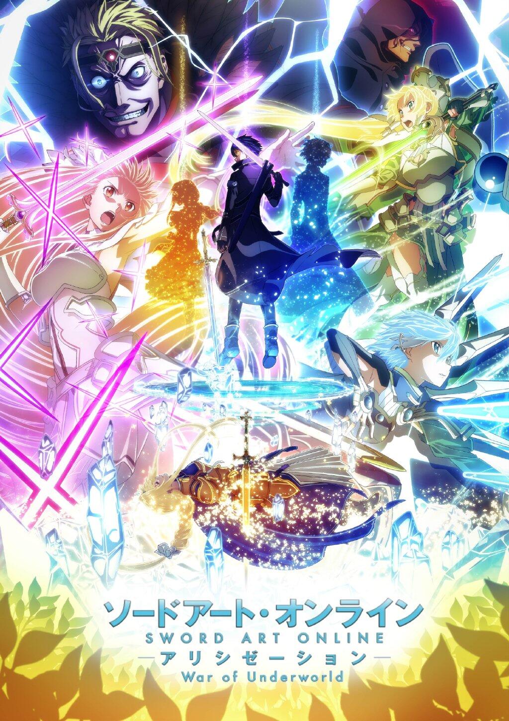 TV动画《刀剑神域 Alicization War of Underworld》第2季度2020年4月播出，新视觉图公开