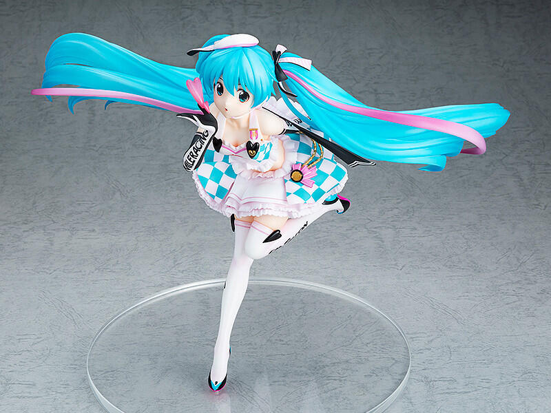 【手办】初音未来 赛车初音 RACING MIKU 2019 侧身主视觉图手办