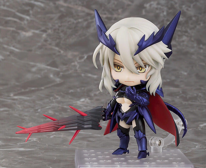 GSC《Fate/Grand Order》Lancer 阿尔托莉雅 黑枪呆 Q版 黏土人手办