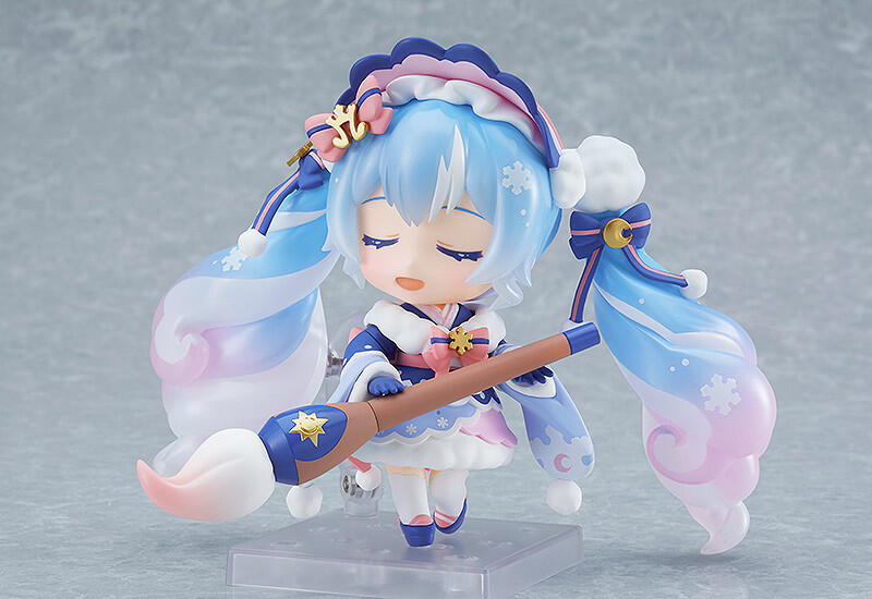 GSC《VOCALOID》初音未来 雪初音（雪未来）冬丽 黏土人可动手办