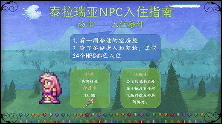 泰拉瑞亚NPC入住条件大全