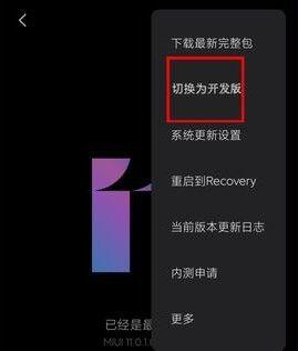 miui2稳定版怎么刷开发版？miui12稳定版刷开发版教程