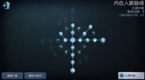 第五人格心理学家天赋加点2022