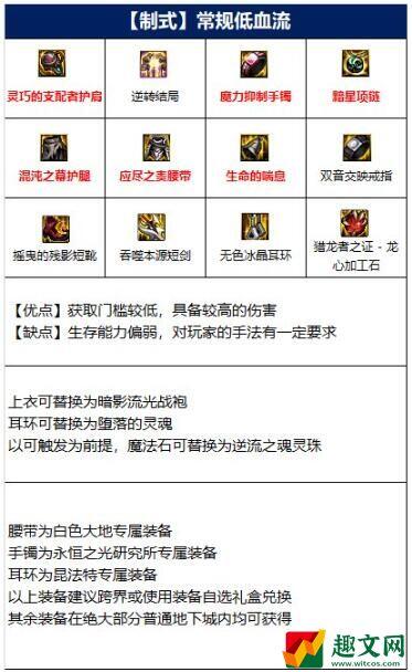 dnf黑暗武士110级装备怎么选 110黑暗武士装备推荐