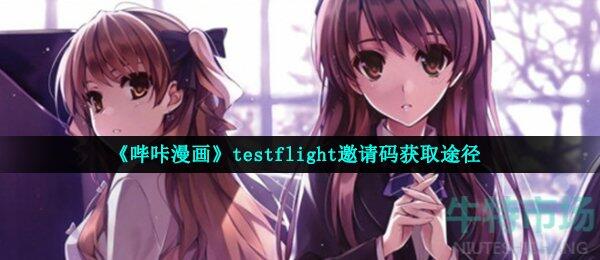 哔咔漫画testflight邀请码怎么获得 testflight邀请码获取途径